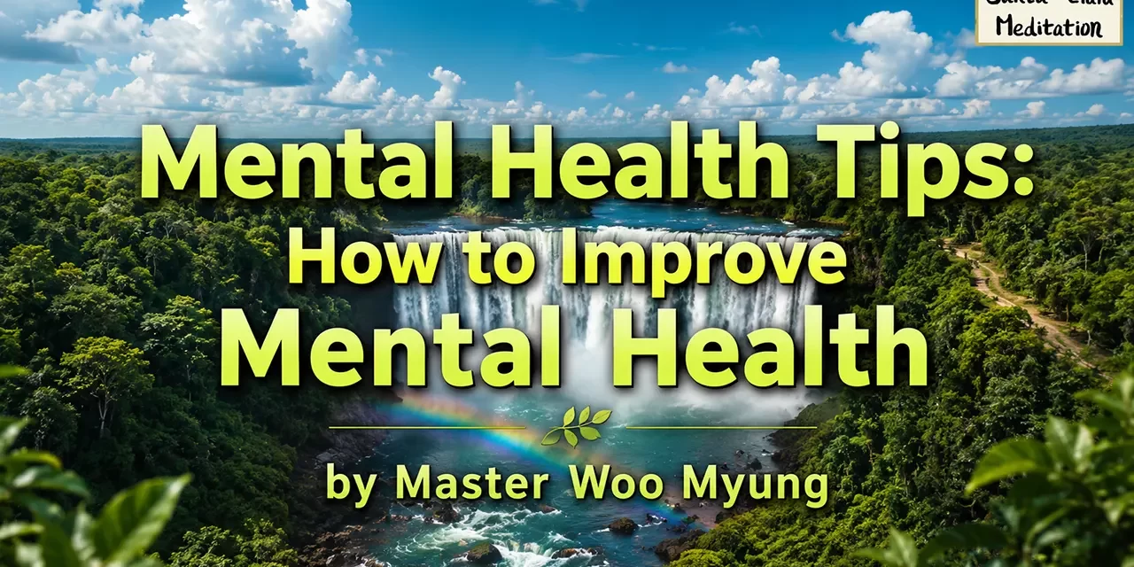 π Mental Health Tips: How to Improve Mental Health β Master Woo Myung | Santa Clara Meditation