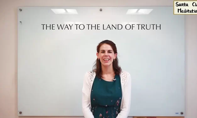 🌅🛤️ The Way to the Land of Truth – Santa Clara Meditation Lecture by Instructor Elizabeth