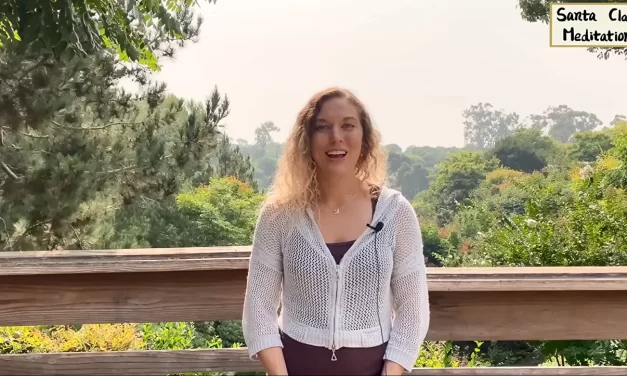 🙏🌸 How to Be Grateful – Santa Clara Meditation Lecture by Instructor Lauren