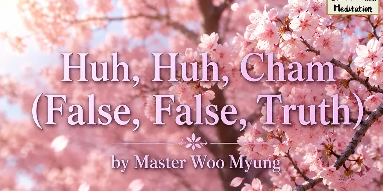 🧘 Huh, Huh, Cham (False, False, Truth) | Master Woo Myung | Santa Clara Meditation