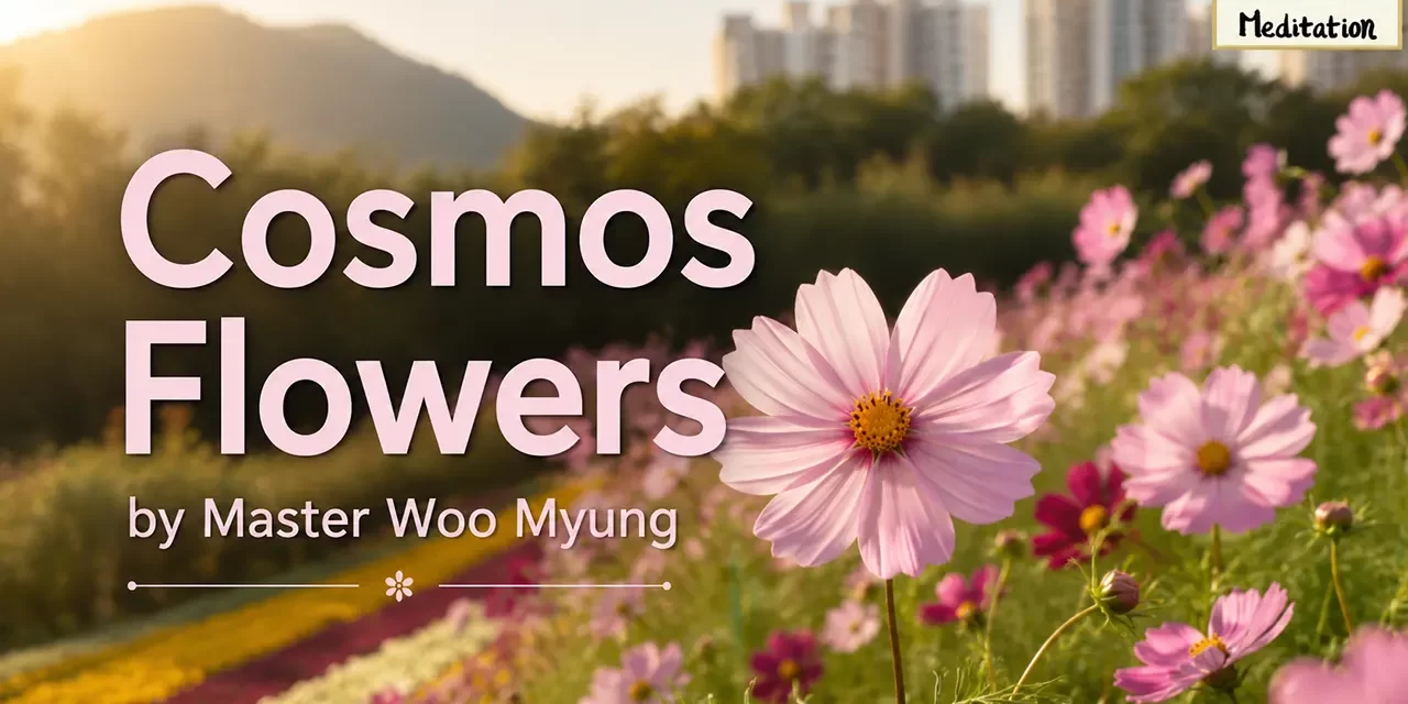 ๐ธ Cosmos Flowers: Strength in Fragility | Master Woo Myung | Santa Clara Meditation
