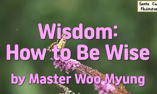 💭💡 Wisdom: How to Be Wise – Teaching of Truth by Master Woo Myung | Santa Clara Meditation