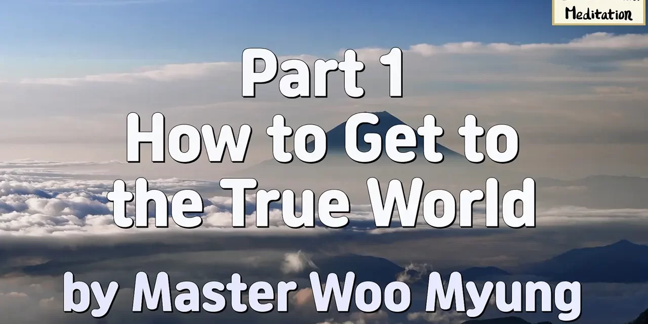 ✨🧭 How to Get to the True World – Wisdom Quote by Master Woo Myung | Santa Clara Meditation