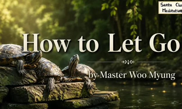 🧘 How to Let Go | Master Woo Myung | Santa Clara Meditation