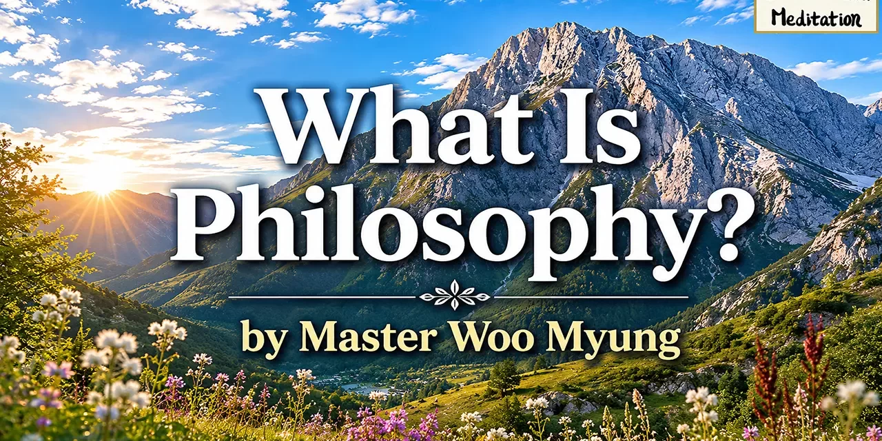 ๐ธ What Is Philosophy? | Master Woo Myung | Santa Clara Meditation