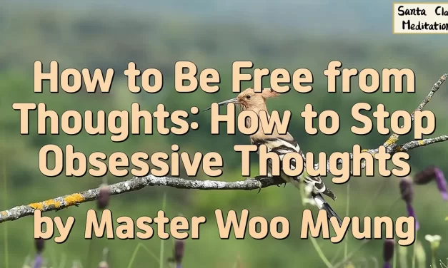 🧘 How to Be Free from Thoughts – Let Go of the Root Mind | Master Woo Myung | Santa Clara Meditation