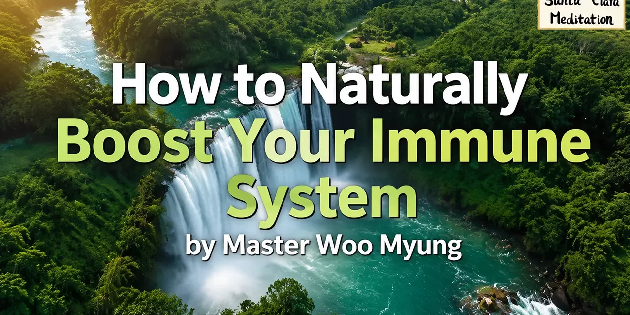 πΏ How to Naturally Boost Your Immune System β Master Woo Myung | Santa Clara Meditation