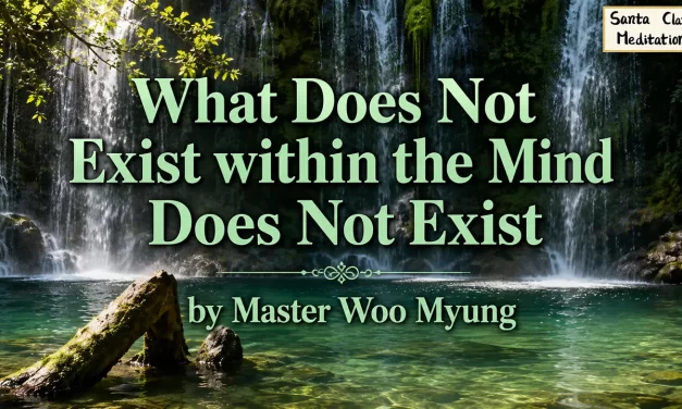 🌌 What Does Not Exist within the Mind Does Not Exist – Master Woo Myung | Santa Clara Meditation