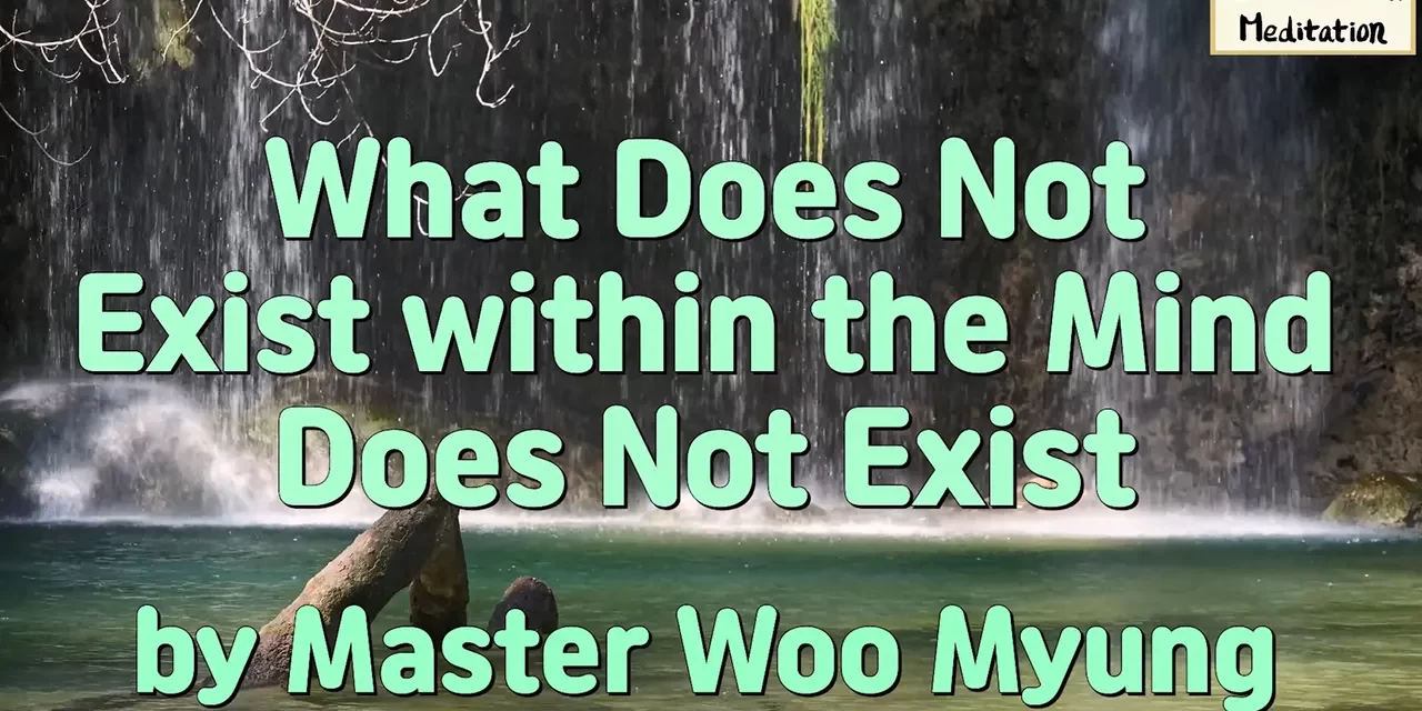 🌌 What Does Not Exist within the Mind Does Not Exist – Master Woo Myung | Santa Clara Meditation