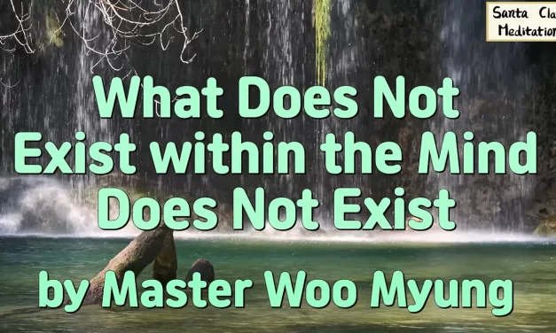 🌌 What Does Not Exist within the Mind Does Not Exist – Master Woo Myung | Santa Clara Meditation