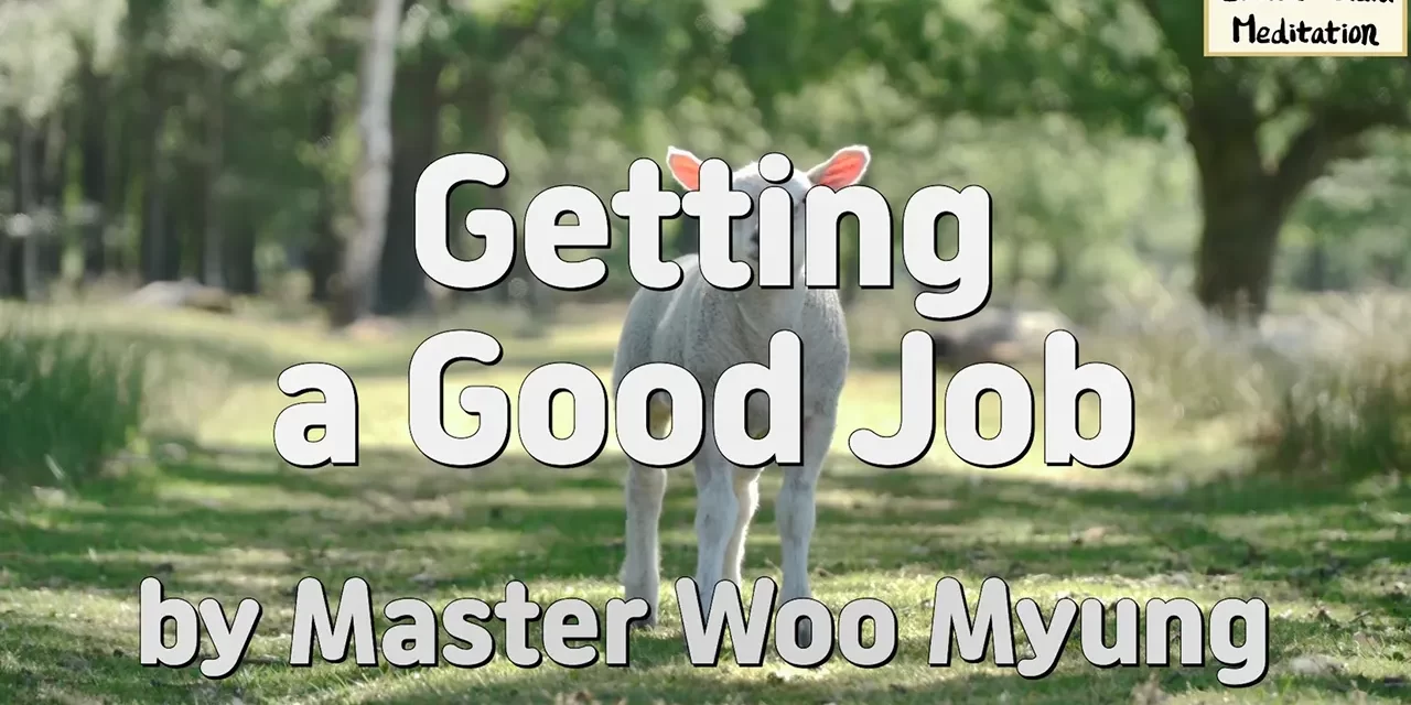 💼 Getting a Good Job through Dedication and Character – Master Woo Myung | Santa Clara Meditation