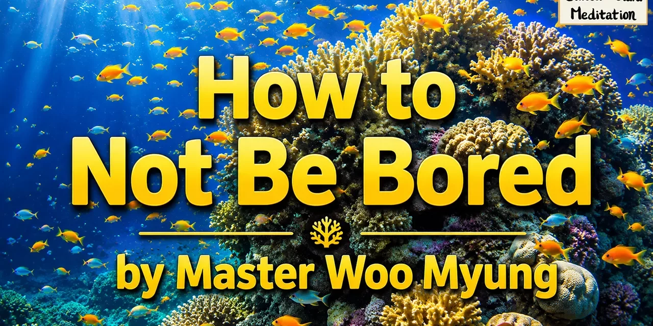 🌀 How to Not Be Bored: Eliminate the Cause of Emptiness | Master Woo Myung | Santa Clara Meditation
