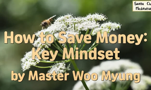 💰 How to Save Money: Key Mindset | Master Woo Myung | Santa Clara Meditation