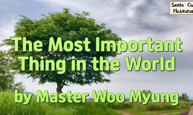 🌅 The Most Important Thing in the World – Master Woo Myung | Santa Clara Meditation