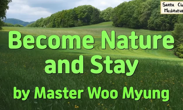 🍃 Become Nature and Stay: Let Go and Simply Exist | Master Woo Myung | Santa Clara Meditation