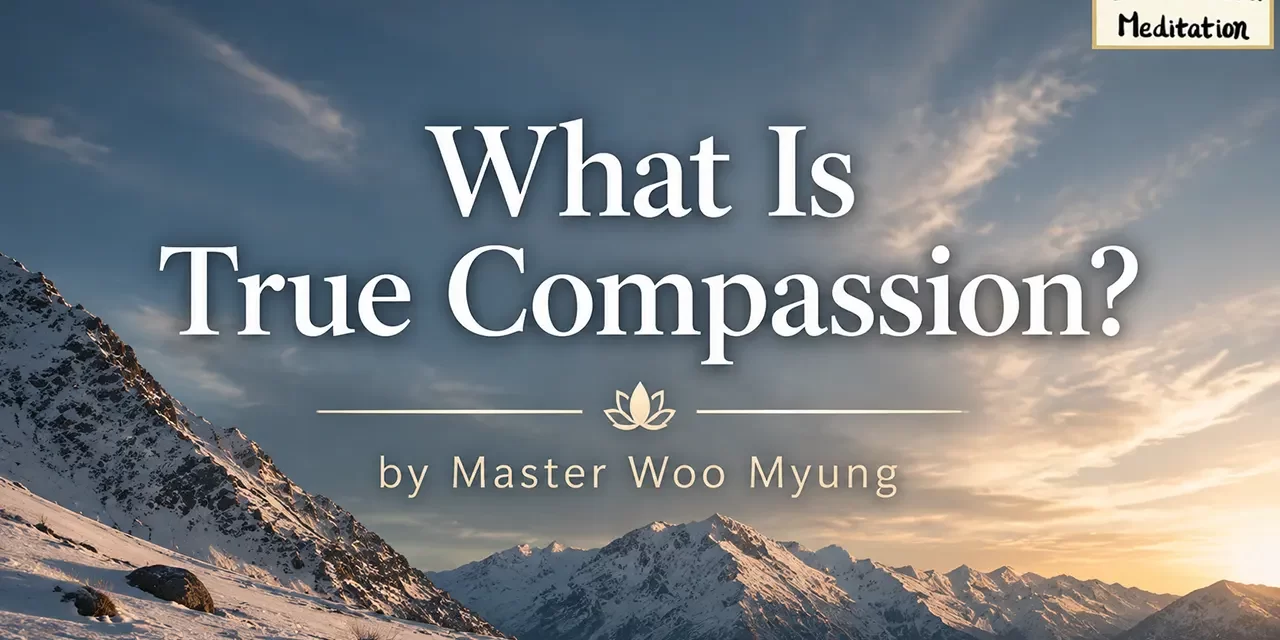 🌸 What Is True Compassion? | Master Woo Myung | Santa Clara Meditation