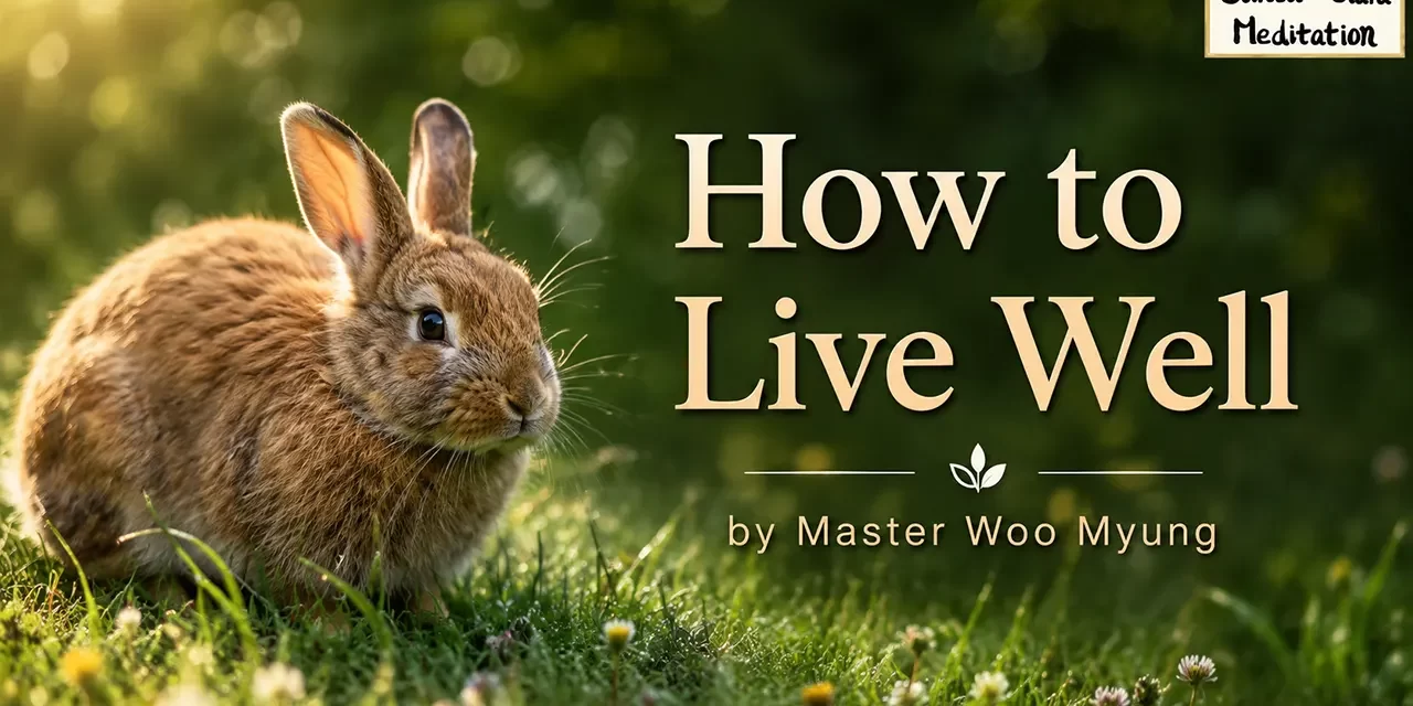 π How to Live Well: with a Peaceful and True Mind | Master Woo Myung | Santa Clara Meditation