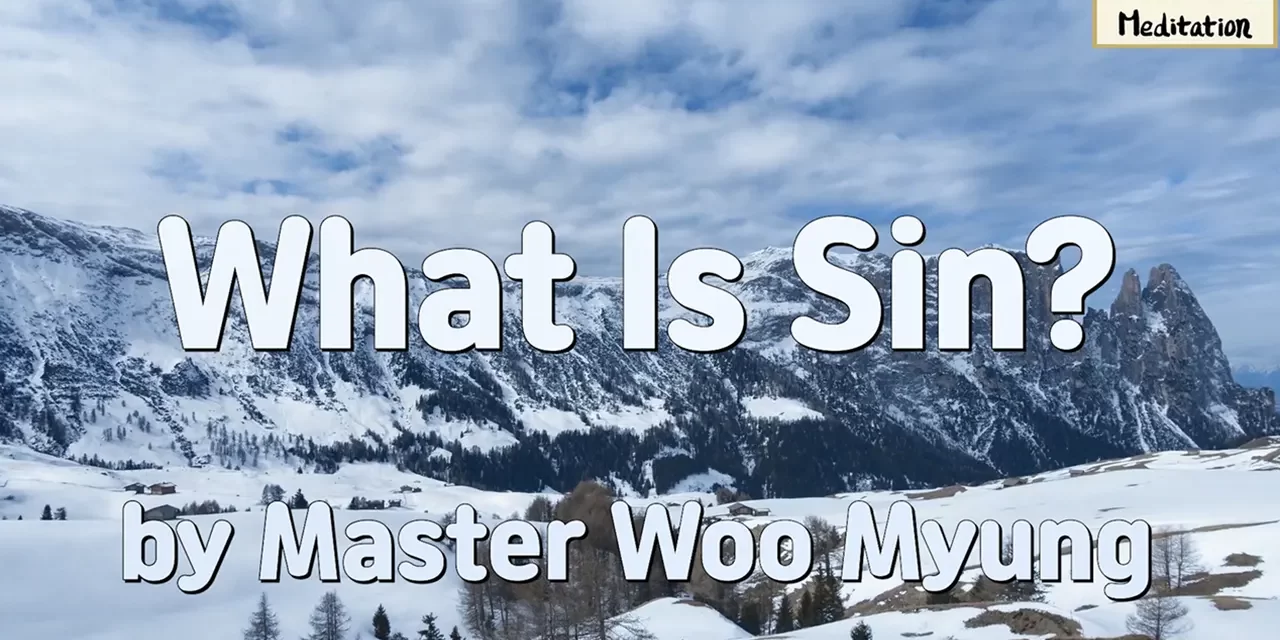 ⚖️ What Is Sin? | Master Woo Myung | Santa Clara Meditation