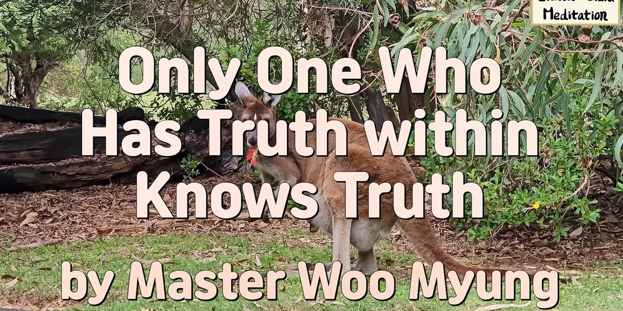 🔍 Only One Who Has Truth within Knows Truth | Master Woo Myung | Santa Clara Meditation