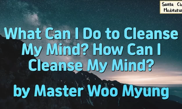 🧘‍♂️ What Can I Do to Cleanse My Mind? How Can I Cleanse My Mind? | Master Woo Myung | Santa Clara Meditation