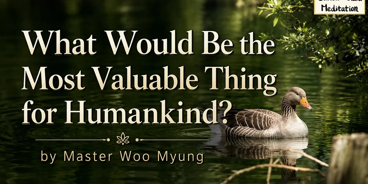 💫🌍 What Would Be the Most Valuable Thing for Humankind? – Wisdom Message by Master Woo Myung | Santa Clara Meditation