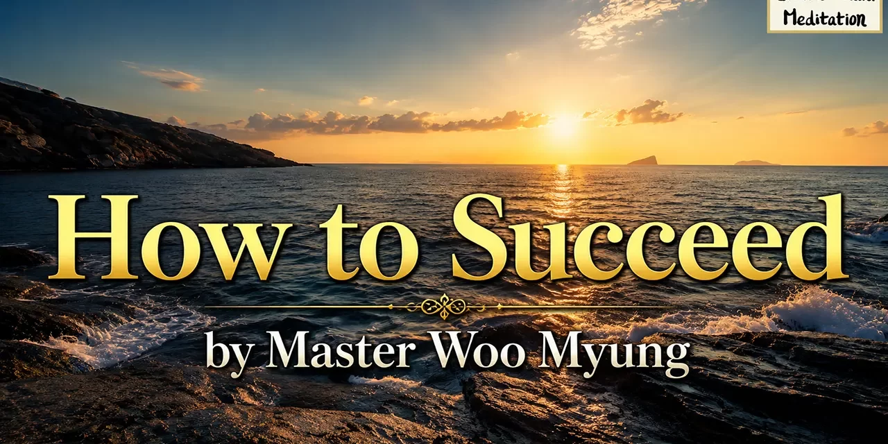 🎯 How to Succeed: with a Focused and Truthful Mind – Master Woo Myung | Santa Clara Meditation