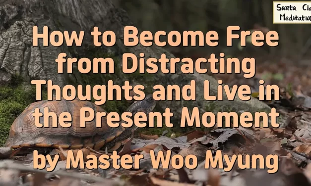 💡 How to Become Free from Distracting Thoughts and Live in the Present Moment | Master Woo Myung | Santa Clara Meditation