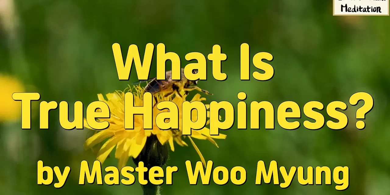 🌞 What Is True Happiness? A Mind Beyond Possession | Master Woo Myung | Santa Clara Meditation