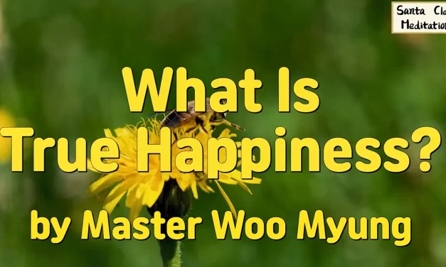 🌞 What Is True Happiness? A Mind Beyond Possession | Master Woo Myung | Santa Clara Meditation