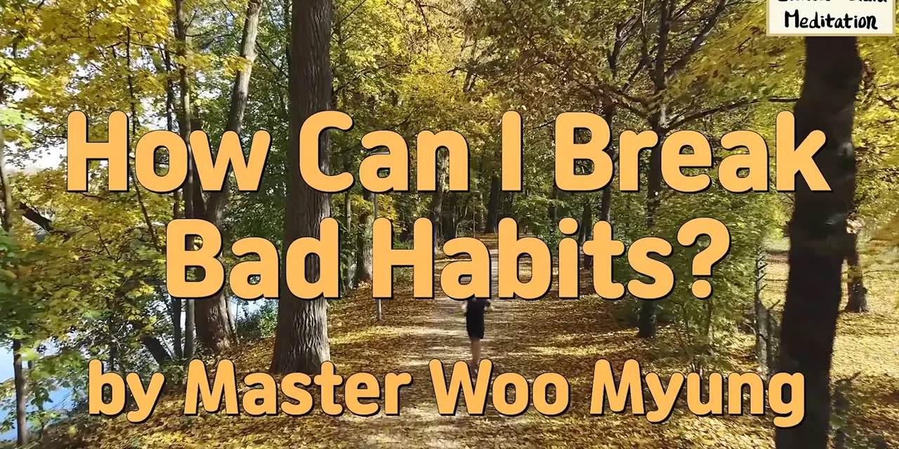 🎈 How Can I Break Bad Habits? – Master Woo Myung | Santa Clara Meditation
