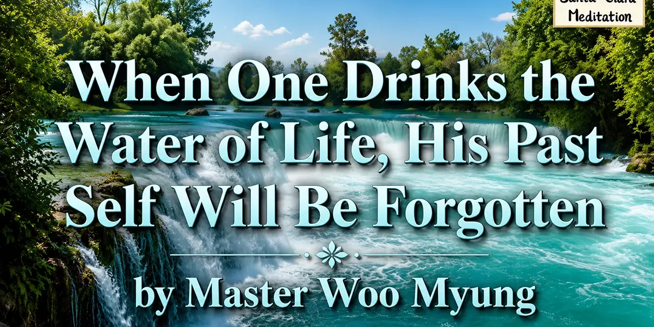 ๐ When One Drinks the Water of Life, His Past Self Will Be Forgotten | Master Woo Myung | Santa Clara Meditation