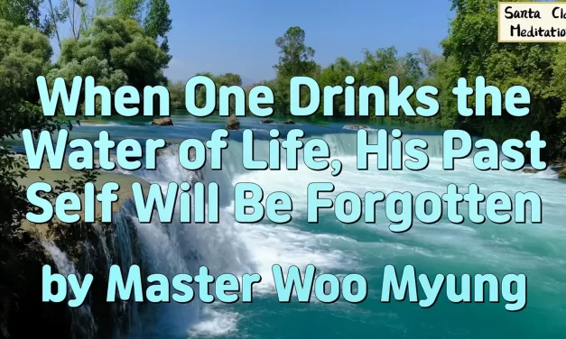 🌊 When One Drinks the Water of Life, His Past Self Will Be Forgotten | Master Woo Myung | Santa Clara Meditation