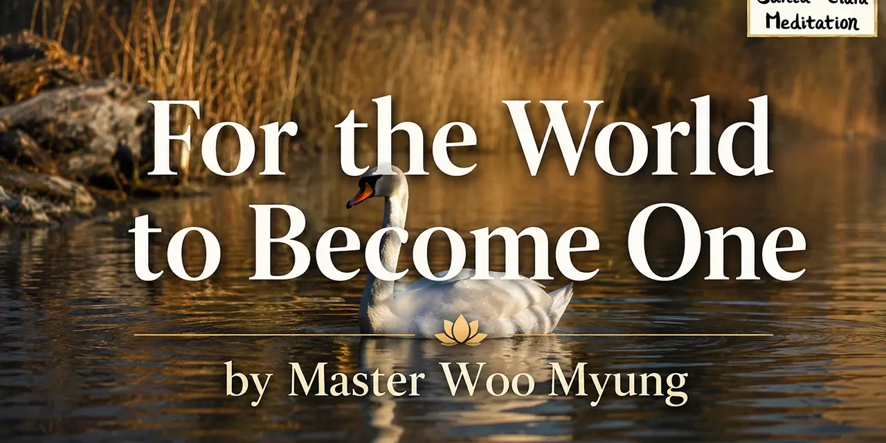 π For the World to Become One β Master Woo Myung | Santa Clara Meditation