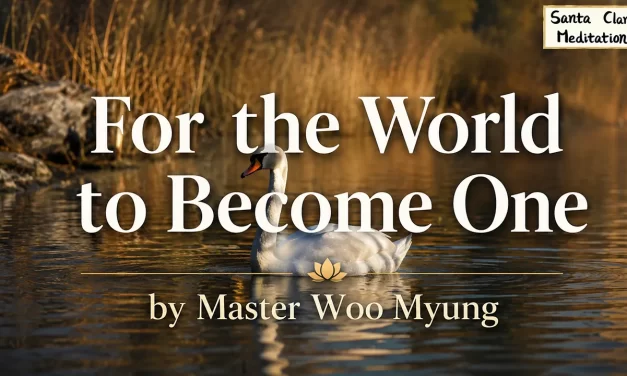 🌍 For the World to Become One – Master Woo Myung | Santa Clara Meditation