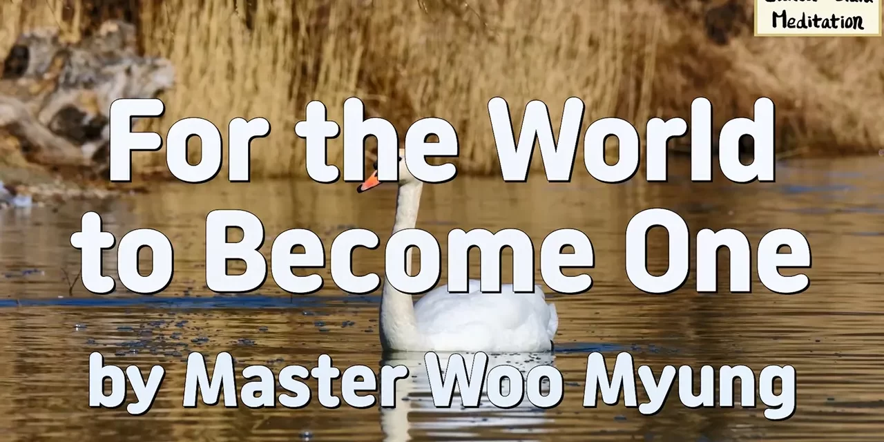 🌍 For the World to Become One – Master Woo Myung | Santa Clara Meditation
