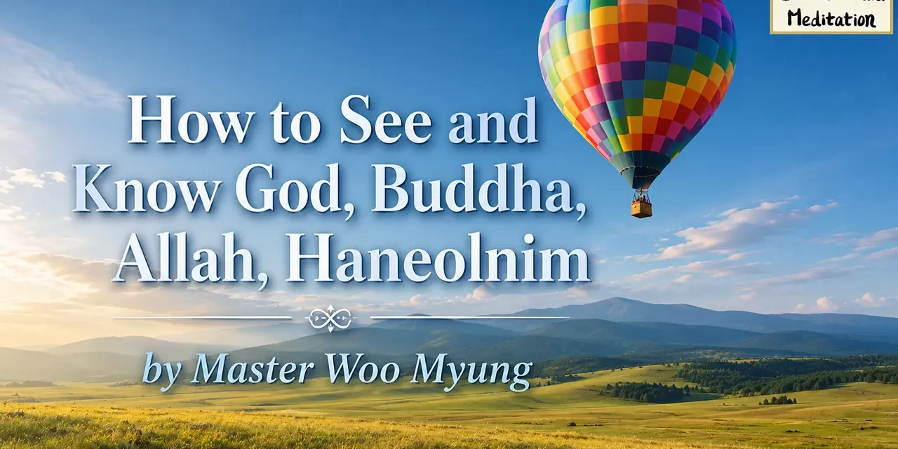 🌟 How to See and Know God, Buddha, Allah, Haneolnim – Master Woo Myung | Santa Clara Meditation