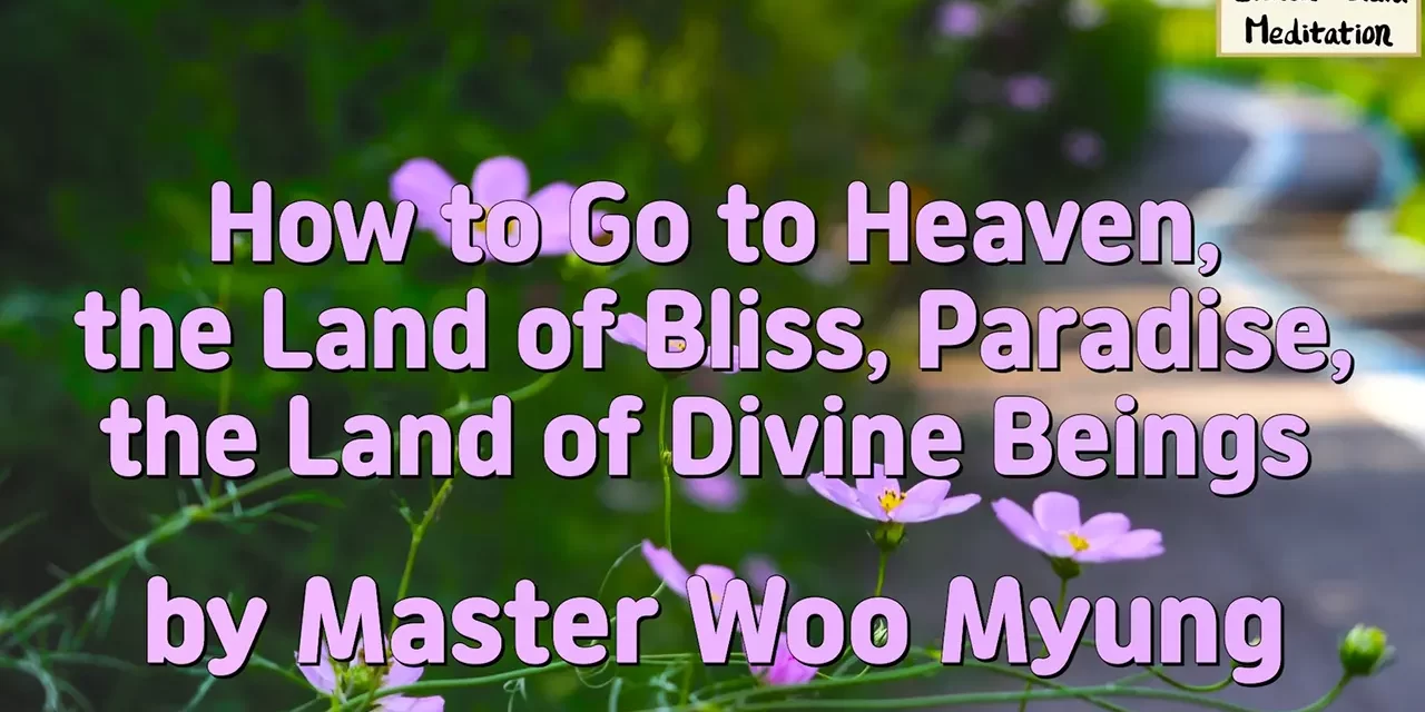🌸 How to Go to Heaven, the Land of Bliss, Paradise, the Land of Divine Beings | Master Woo Myung | Santa Clara Meditation