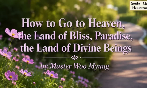 🌸 How to Go to Heaven, the Land of Bliss, Paradise, the Land of Divine Beings | Master Woo Myung | Santa Clara Meditation