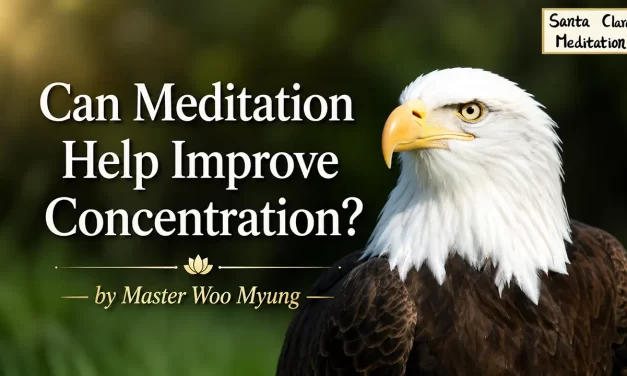 🎯 Can Meditation Help Improve Concentration?: Let Go of Thoughts to Focus | Master Woo Myung | Santa Clara Meditation
