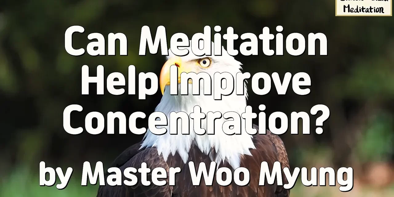 🎯 Can Meditation Help Improve Concentration?: Let Go of Thoughts to Focus | Master Woo Myung | Santa Clara Meditation