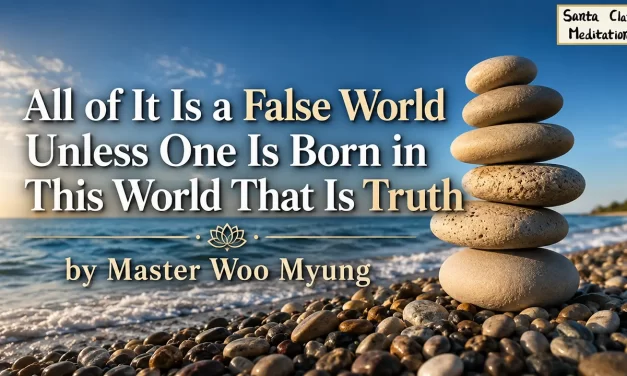 🌏 All of It Is a False World Unless One Is Born in This World That Is Truth | Master Woo Myung | Santa Clara Meditation