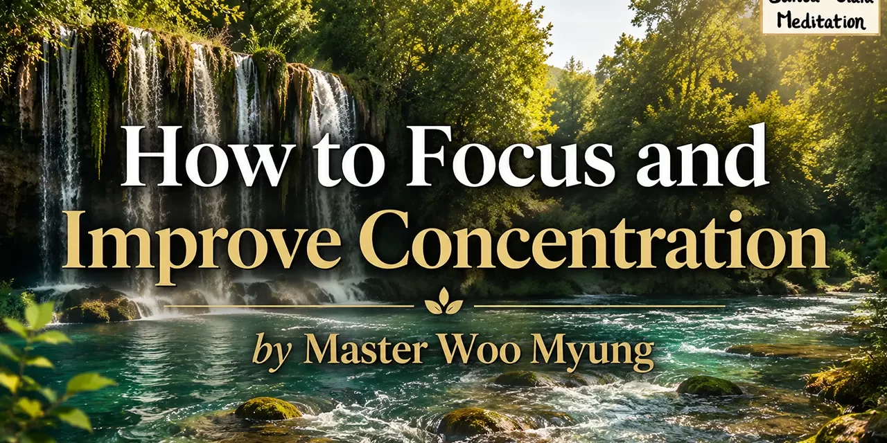 🎯 How to Focus and Improve Concentration: Return to the True Mind | Master Woo Myung