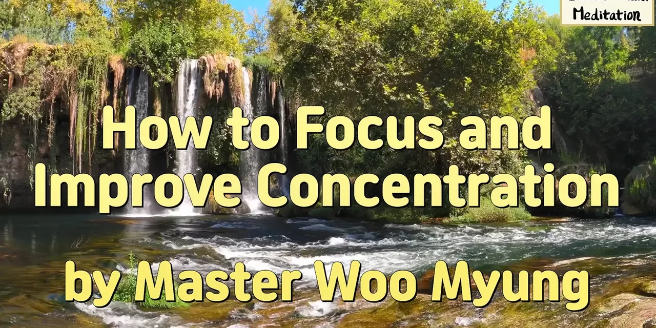 🎯 How to Focus and Improve Concentration: Return to the True Mind | Master Woo Myung