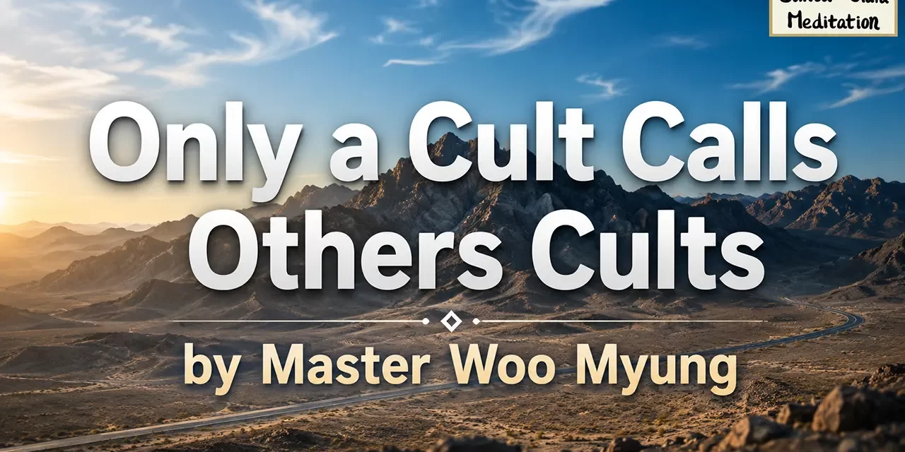 π Only a Cult Calls Others Cults | Master Woo Myung | Santa Clara Meditation