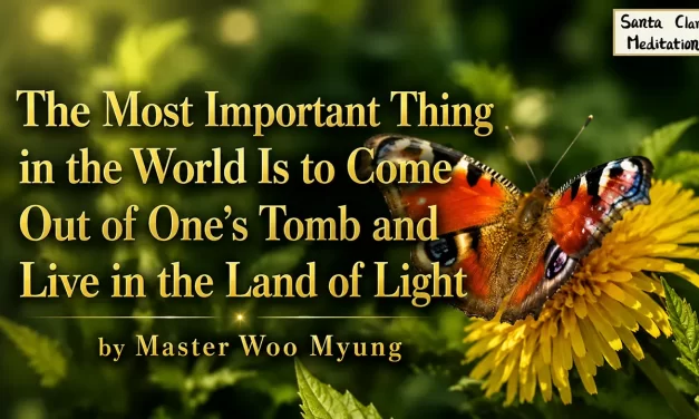 ✨ The Most Important Thing in the World Is to Come Out of One’s Tomb and Live in the Land of Light | Master Woo Myung | Santa Clara Meditation