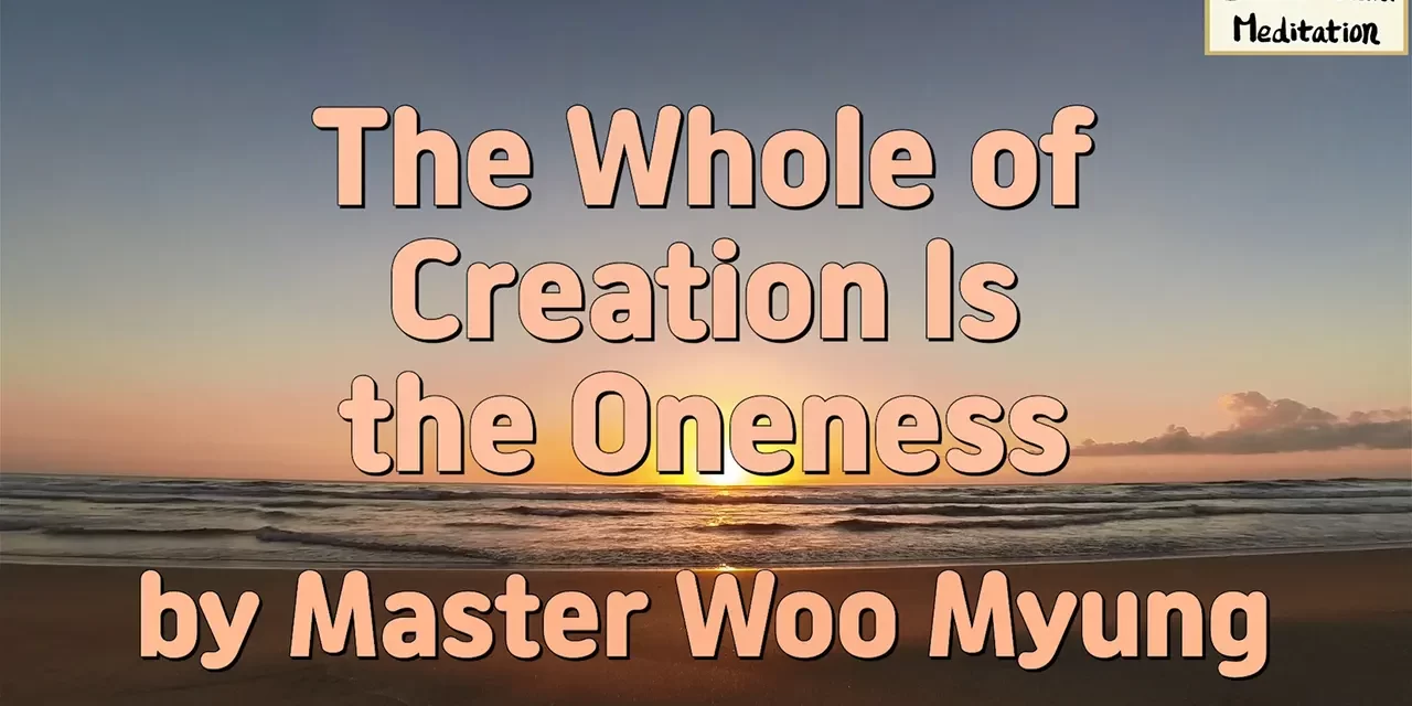 🌐 The Whole of Creation Is the Oneness | Master Woo Myung | Santa Clara Meditation