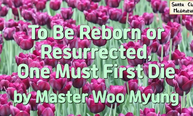 ⚰️ To Be Reborn or Resurrected, One Must First Die | Master Woo Myung | Santa Clara Meditation