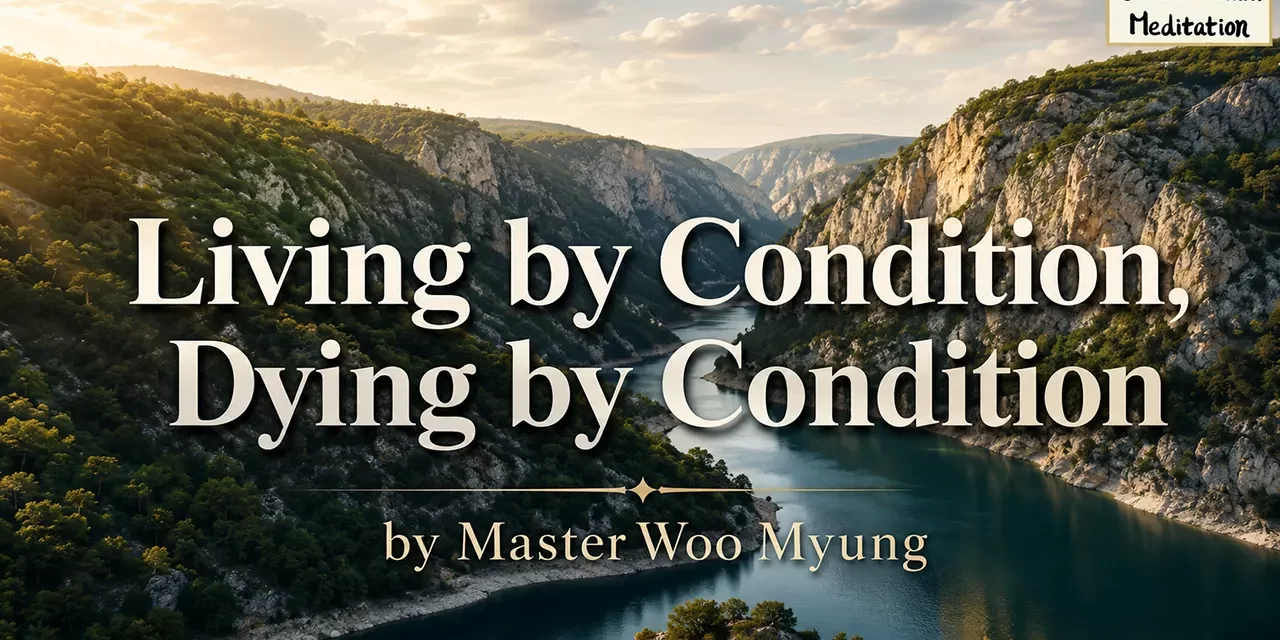 π Living by Condition, Dying by Condition β Master Woo Myung | Santa Clara Meditation