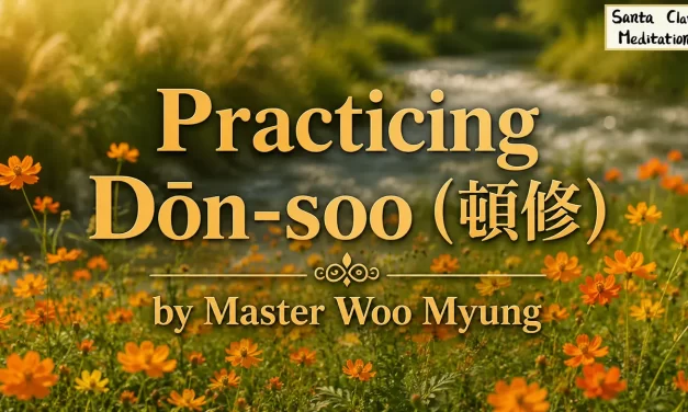 🌊 Practicing Dōn-soo: Maintaining Enlightenment – Master Woo Myung | Santa Clara Meditation