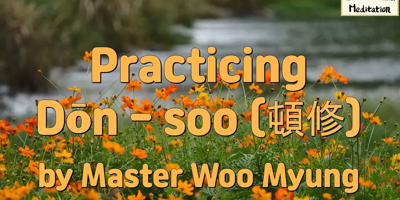 🌊 Practicing Dōn-soo: Maintaining Enlightenment – Master Woo Myung | Santa Clara Meditation